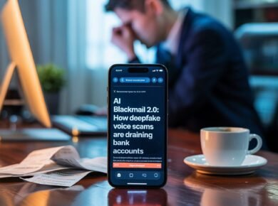 AI Blackmail 2.0: How Deepfake Voice Scams Are Draining Bank Accounts - Tech Digital Minds