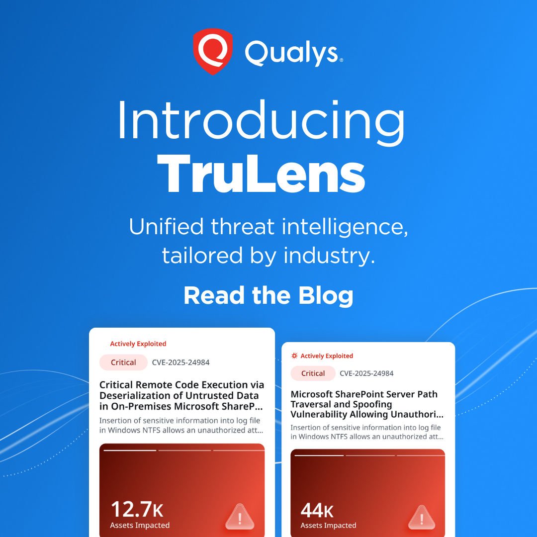 Introducing TruLens for Enterprise: Unified Threat Intelligence for TruRisk™ Management - Tech Digital Minds