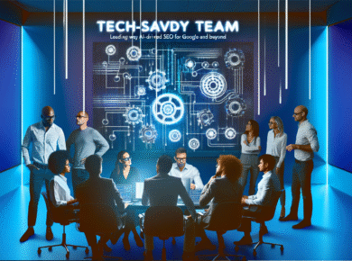 Tech-Savvy Team: Leading the Way in AI-Driven SEO for Google and Beyond - Tech Digital Minds