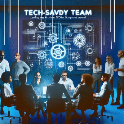 Tech-Savvy Team: Leading the Way in AI-Driven SEO for Google and Beyond - Tech Digital Minds