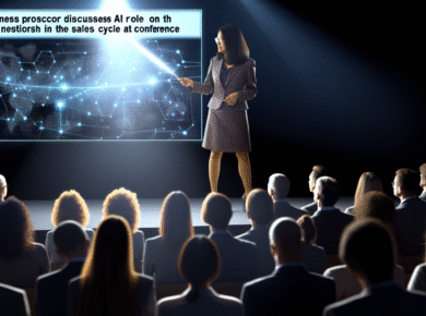 Business Professor Discusses AI's Role in the Sales Cycle at Conference - Tech Digital Minds