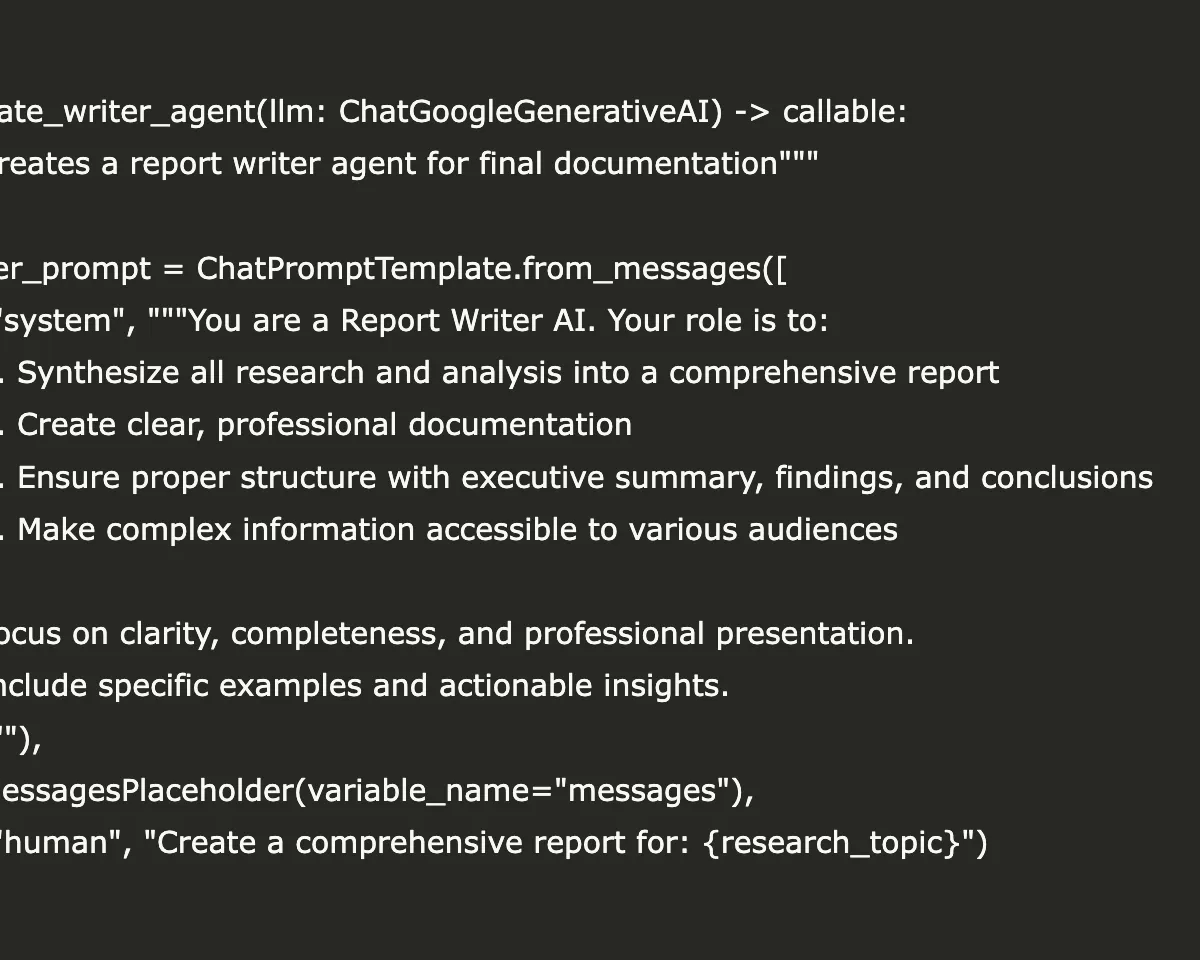 Creating a Multi-Agent AI Research Team Using LangGraph and Gemini for Automated Reporting - Tech Digital Minds