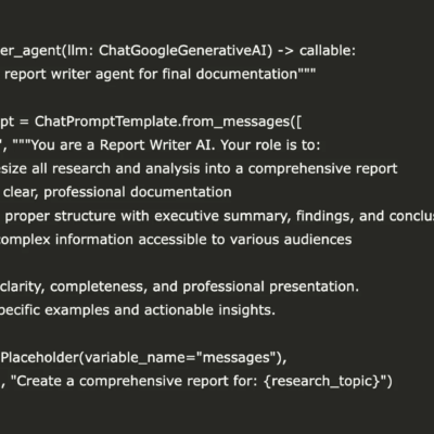 Creating a Multi-Agent AI Research Team Using LangGraph and Gemini for Automated Reporting - Tech Digital Minds