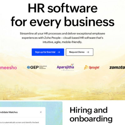 Zoho People Review | Techdigitalminds - Tech Digital Minds